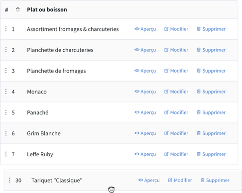 Image de l'interface d'administration de Scarte